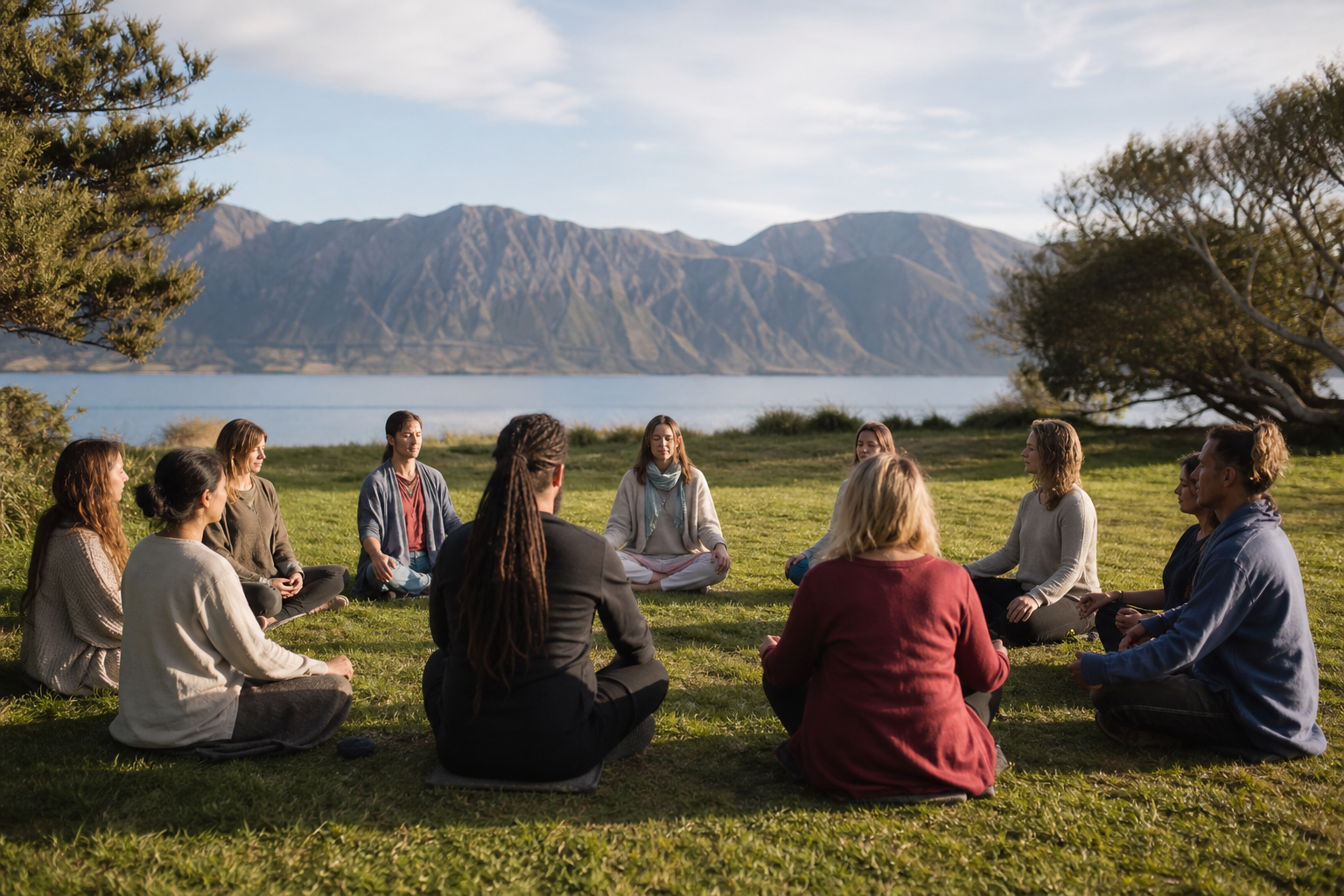 Group mindfulness session offered by Gracefuljoint